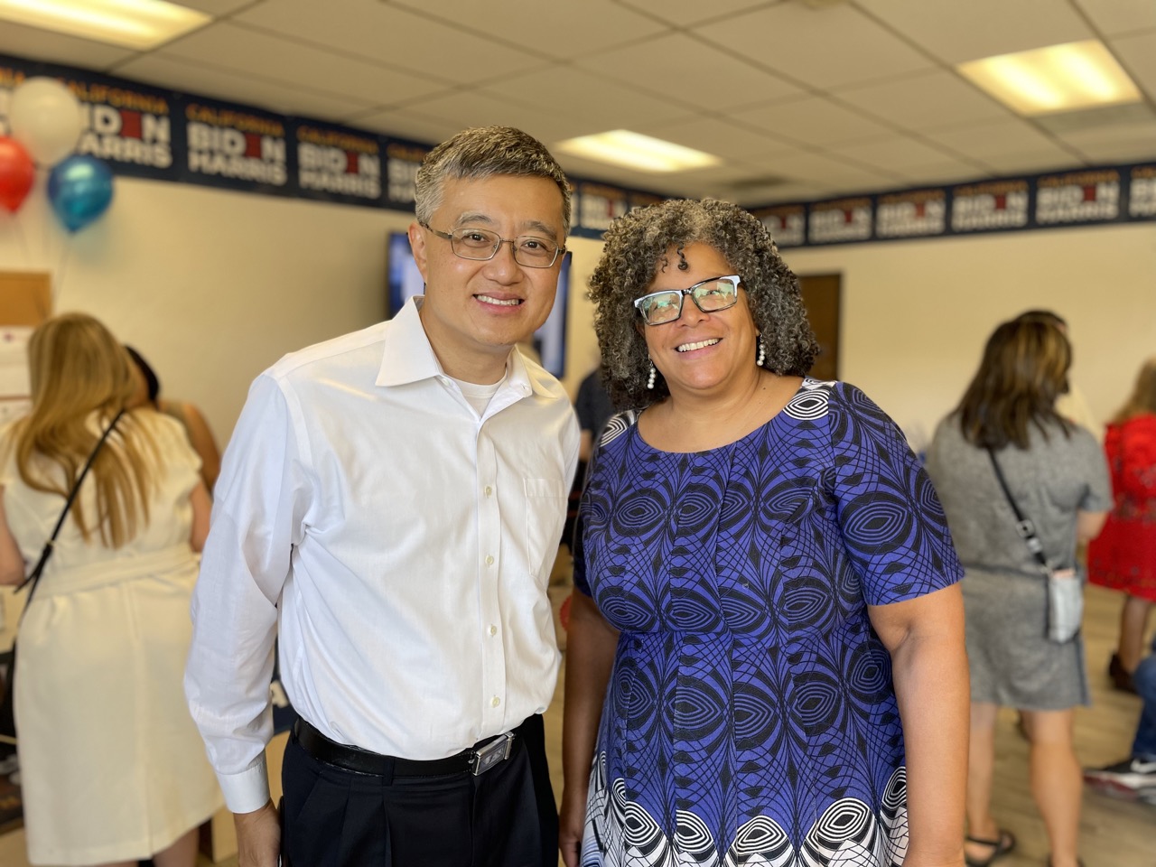 Dr. Somersille with Otto Lee.